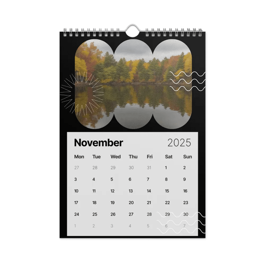 SEASONAL NATURE WALL CALENDAR 2025 product image (11)