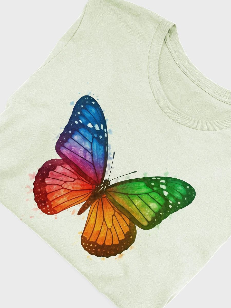 Rainbow Butterfly Watercolor Tee product image (2)