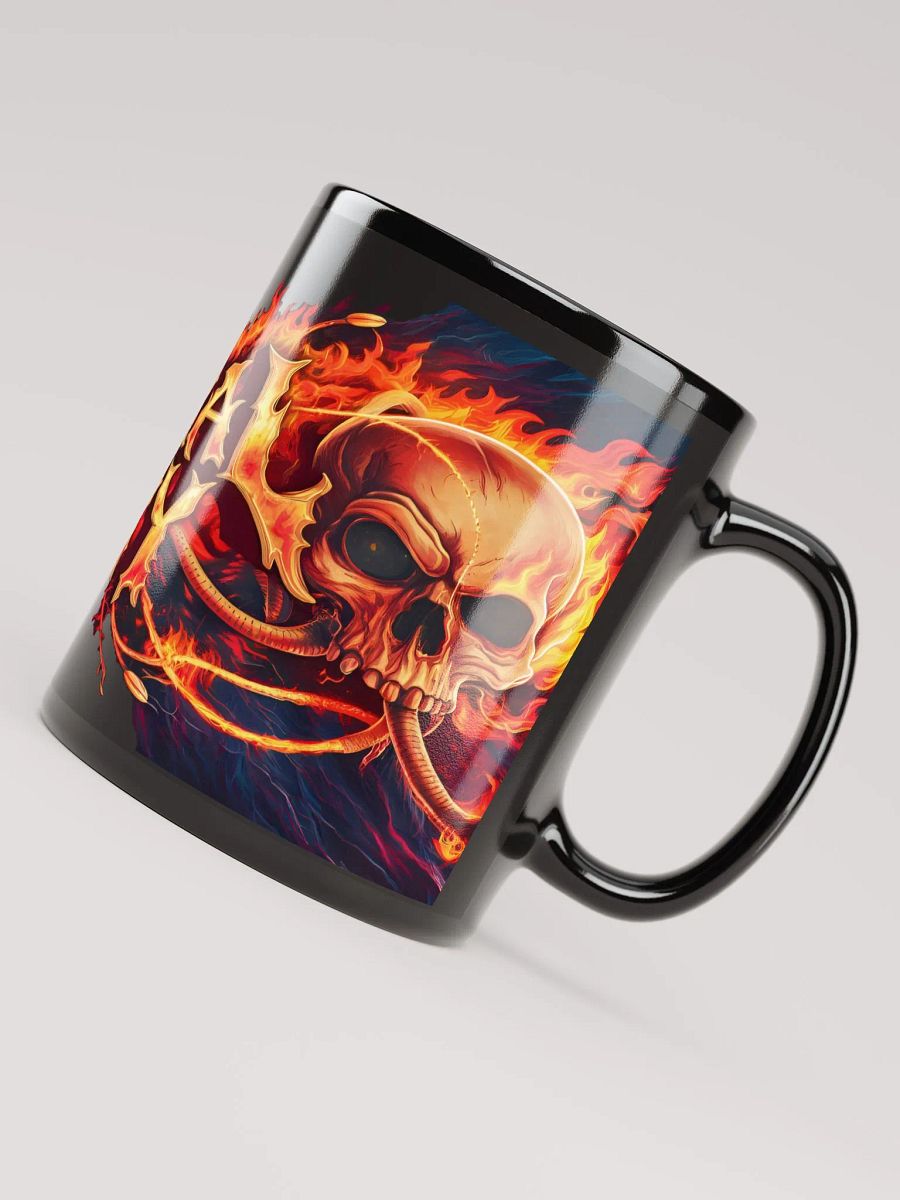 Feral Cry Flaming Skulls Mug product image (8)