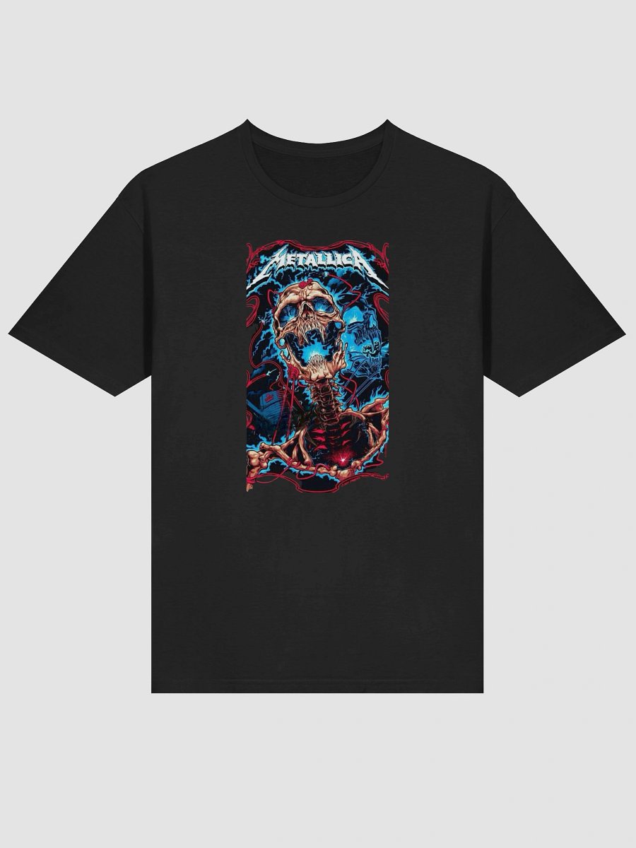 Metallica T-Shirt - Ride the Lightning Electric Skull Art product image (2)