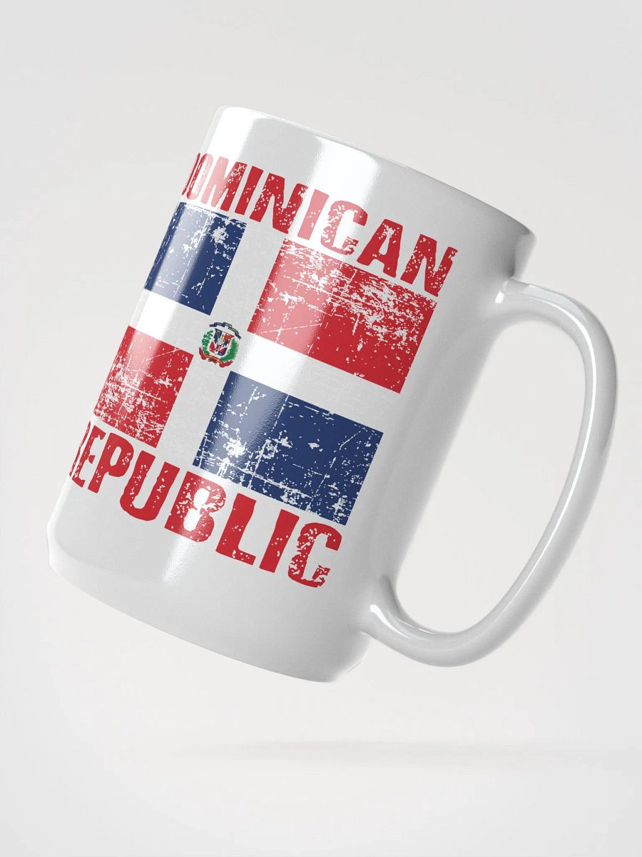 Orgullo Dominicano White Glossy Mug product image (2)