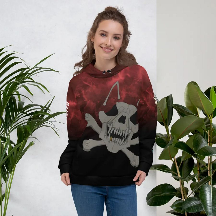 Mongrel Squad Straight Outta Klescher Red/Black Hoodie product image (5)