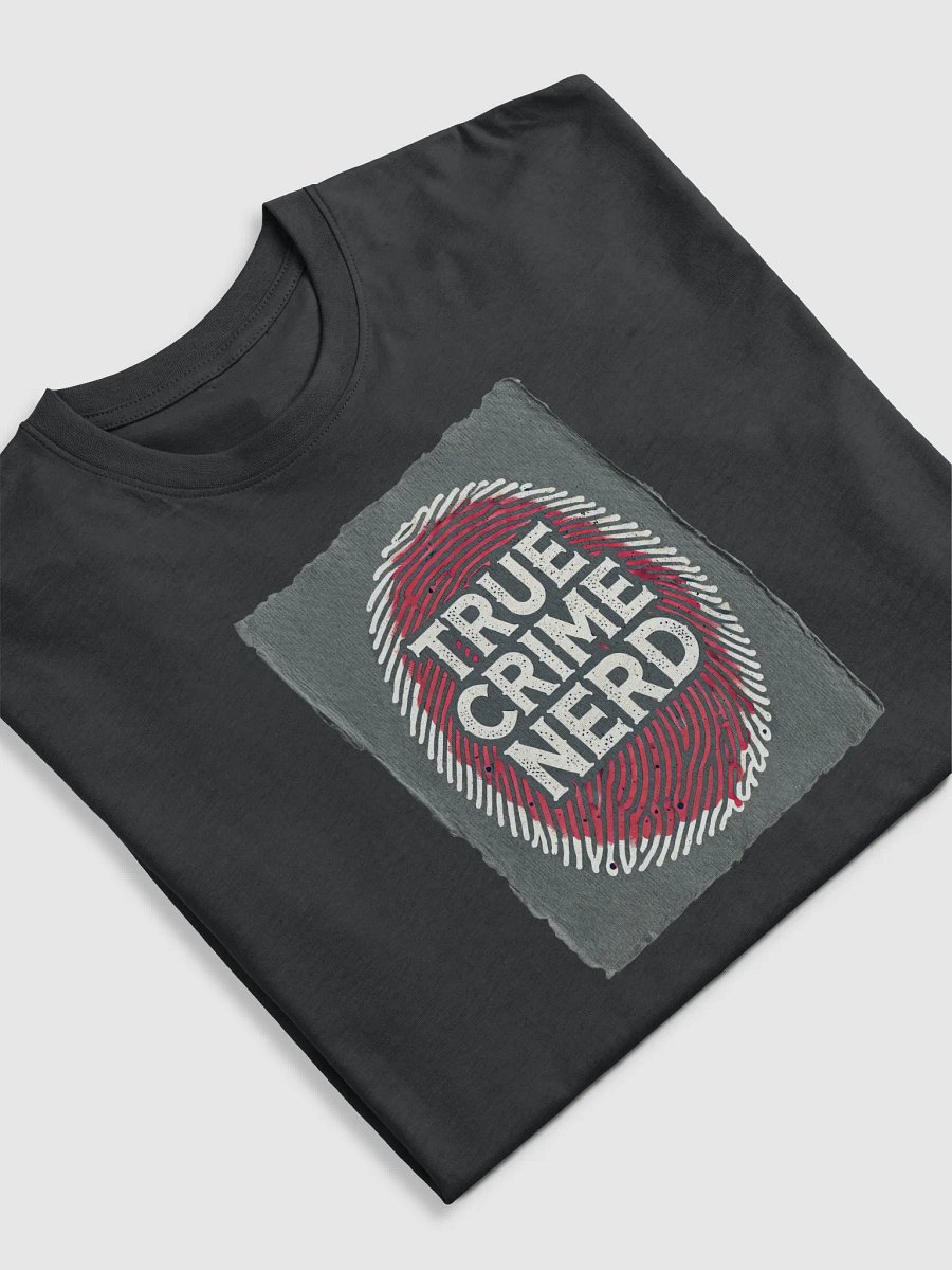True Crime Nerd Fingerprint T-Shirt product image (5)