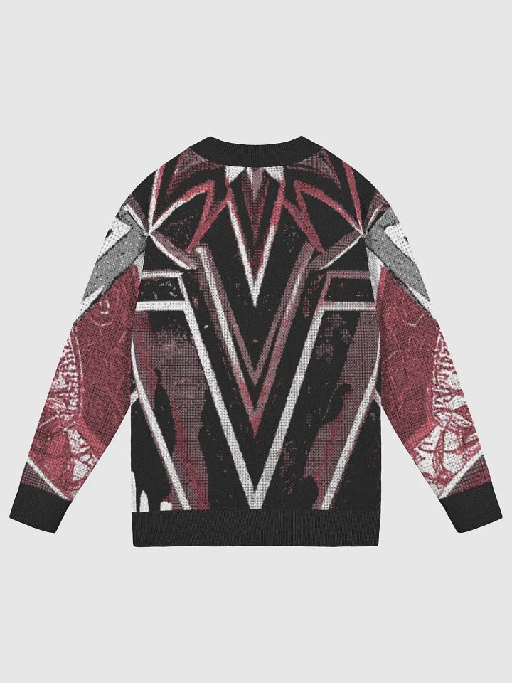 Geometric Fusion Knitted Cardigan product image (7)