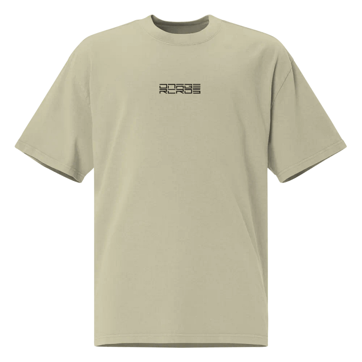 DNAGE RCRDS Embroidered T Shirt (Faded Eucalyptus) product image (1)