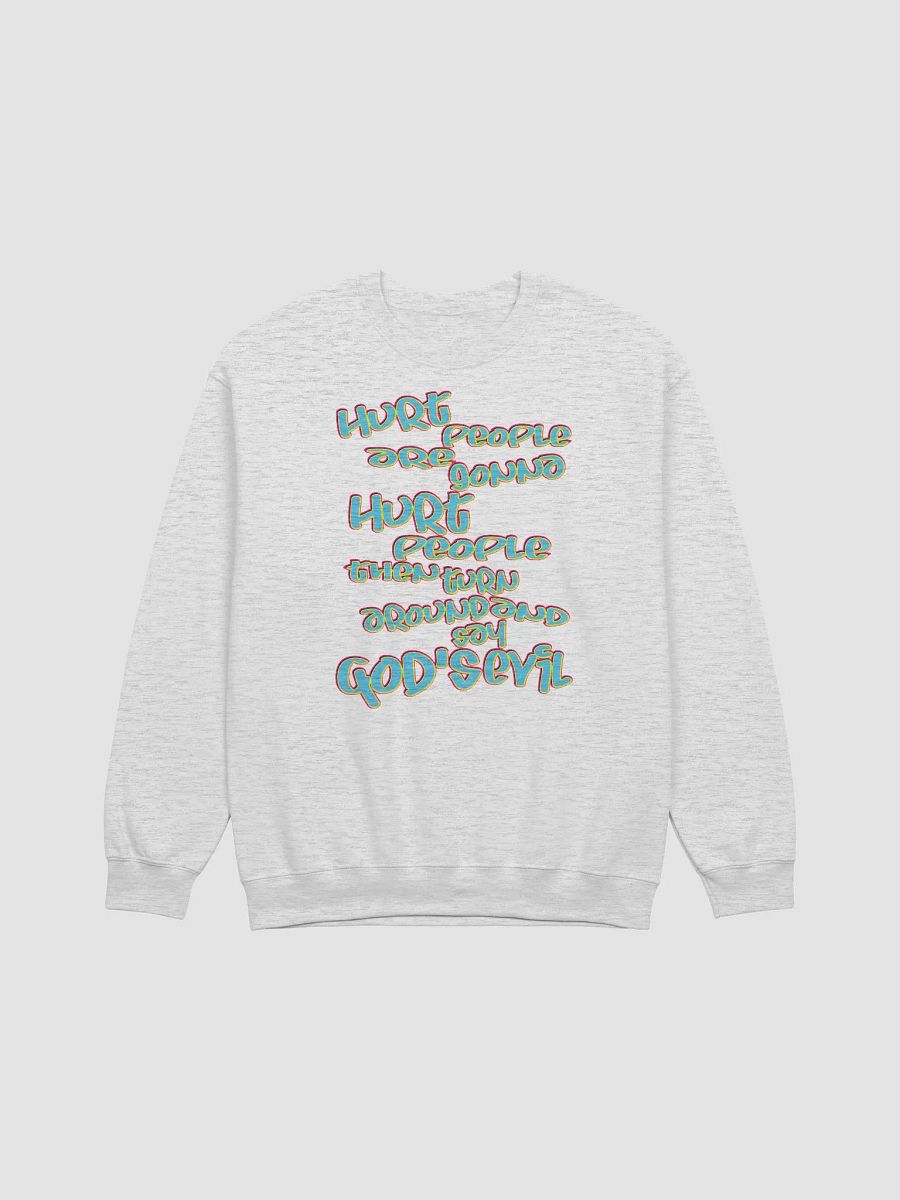 Hurt People - Blue Graffiti - Gildan Classic Crewneck Sweatshirt product image (2)