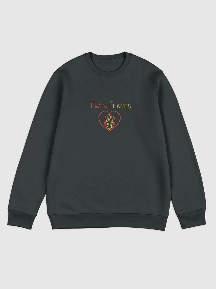 'Twin Flame Fire' Organic Cotton Eco Sweatshirt product image (1)