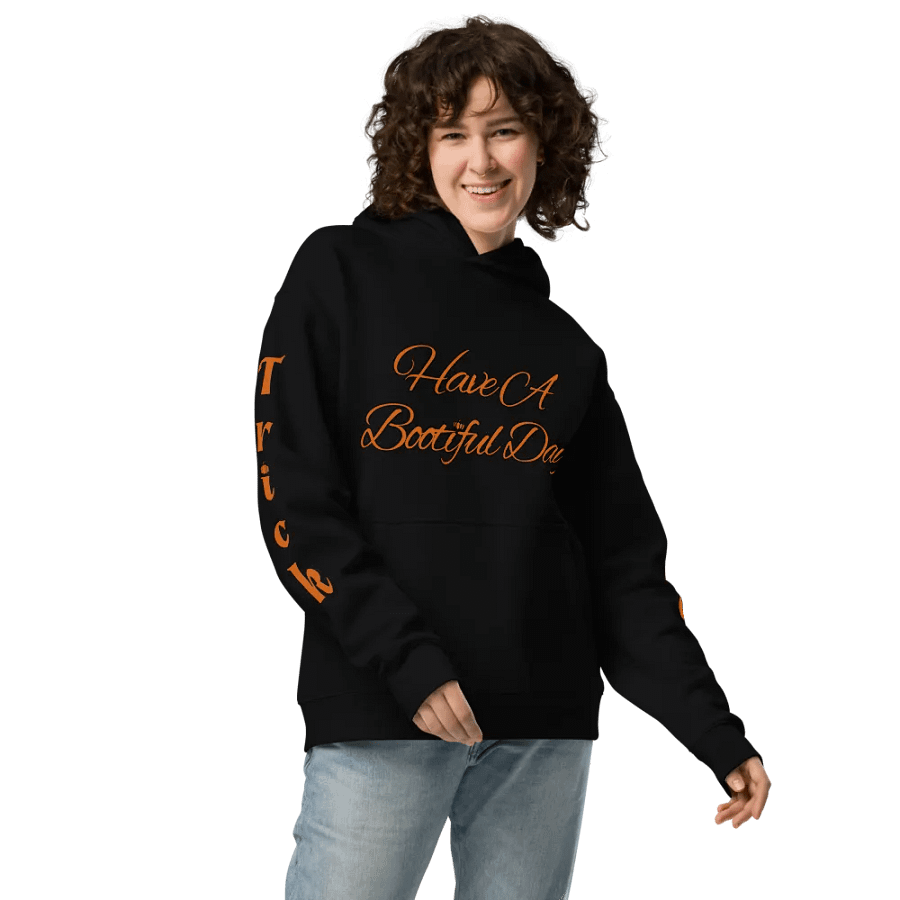 Bootiful Day Cursive Hoodie product image (3)