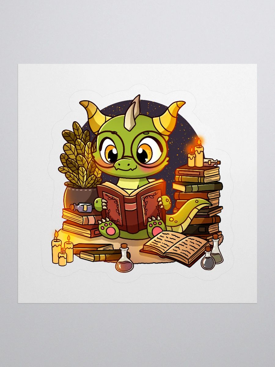 Book Dragon Sticker product image (3)