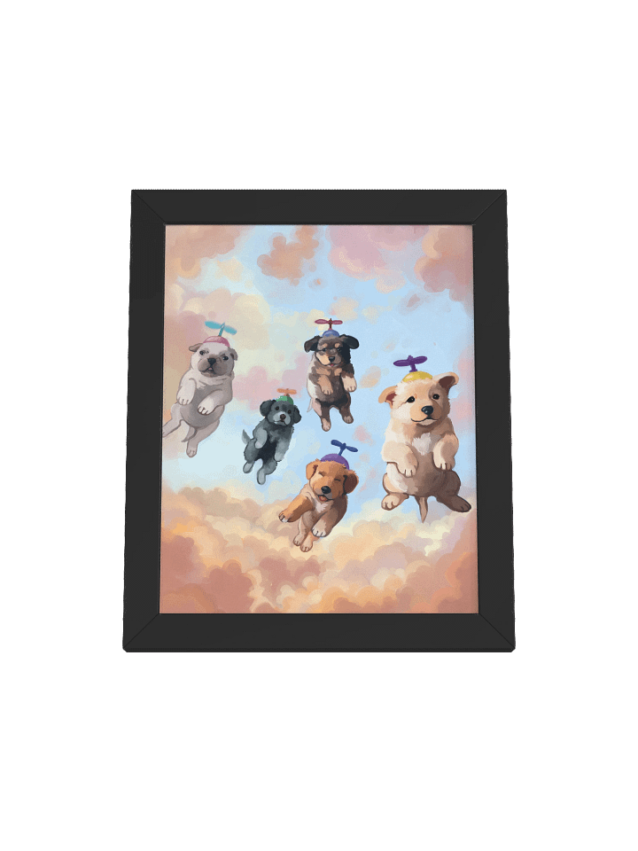 framed print Helicopter product image (3)