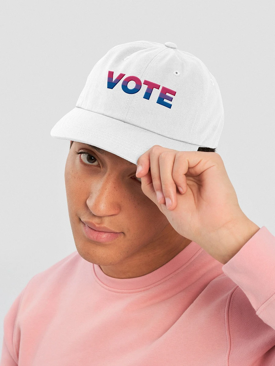 VOTE (Bisexual Pride Flag) - Embroidered Hat product image (5)