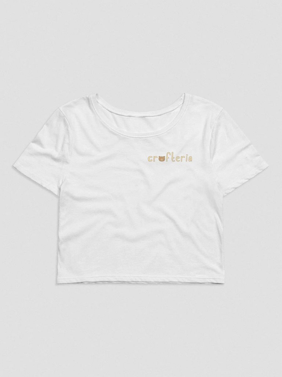 Crofteria Bear Text - Crop Tee product image (1)