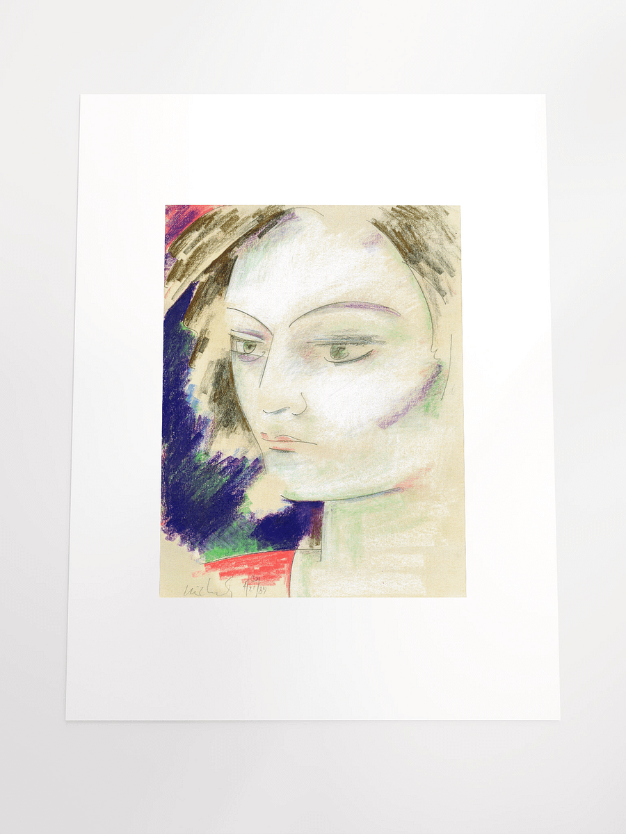 Portait of a Woman 04.27.89 print product image (5)