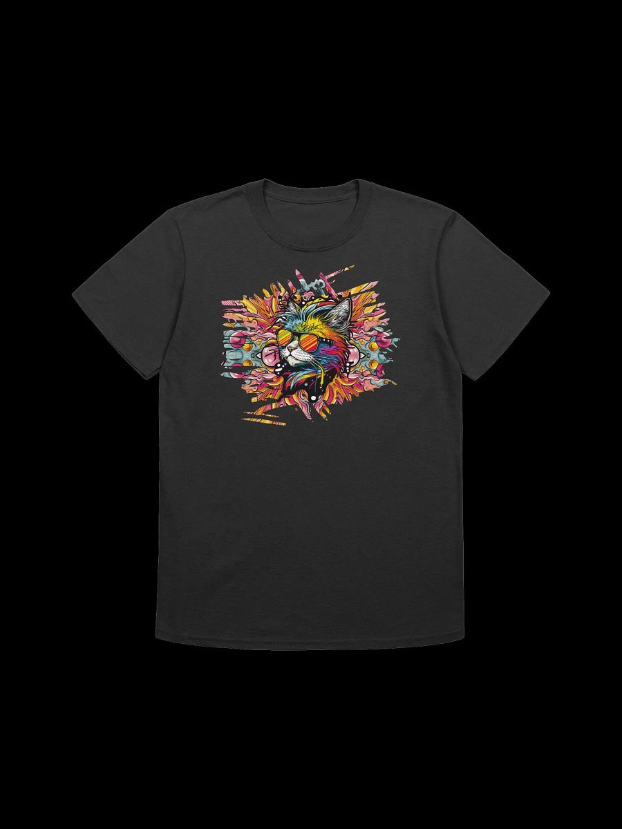 Cat Lover-Psychedelic Cat-Colorful and Edgy Design T-Shirt product image (18)
