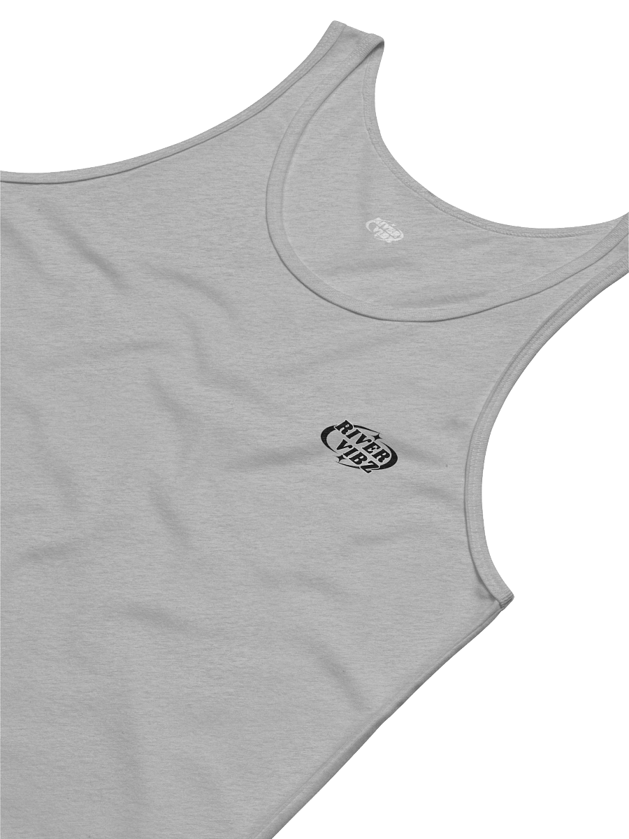 Men's Black Starry River Vibz Logo Tank product image (3)