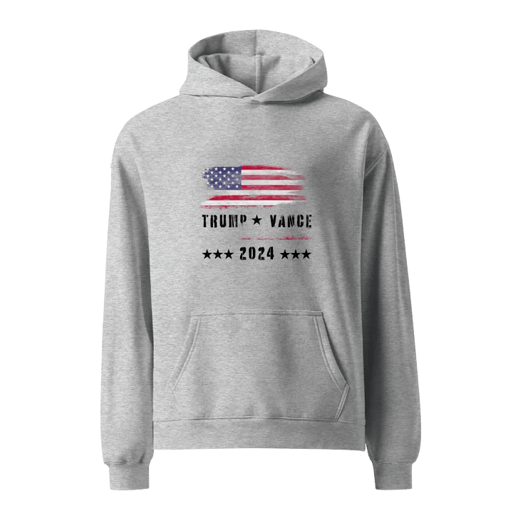 Trump-Vance Unity Oversized Hoodie product image (3)