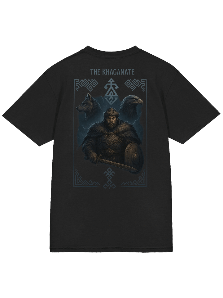 THE KHAGANATE Unleashed: Back-Print Heavyweight Warrior Tee product image (2)