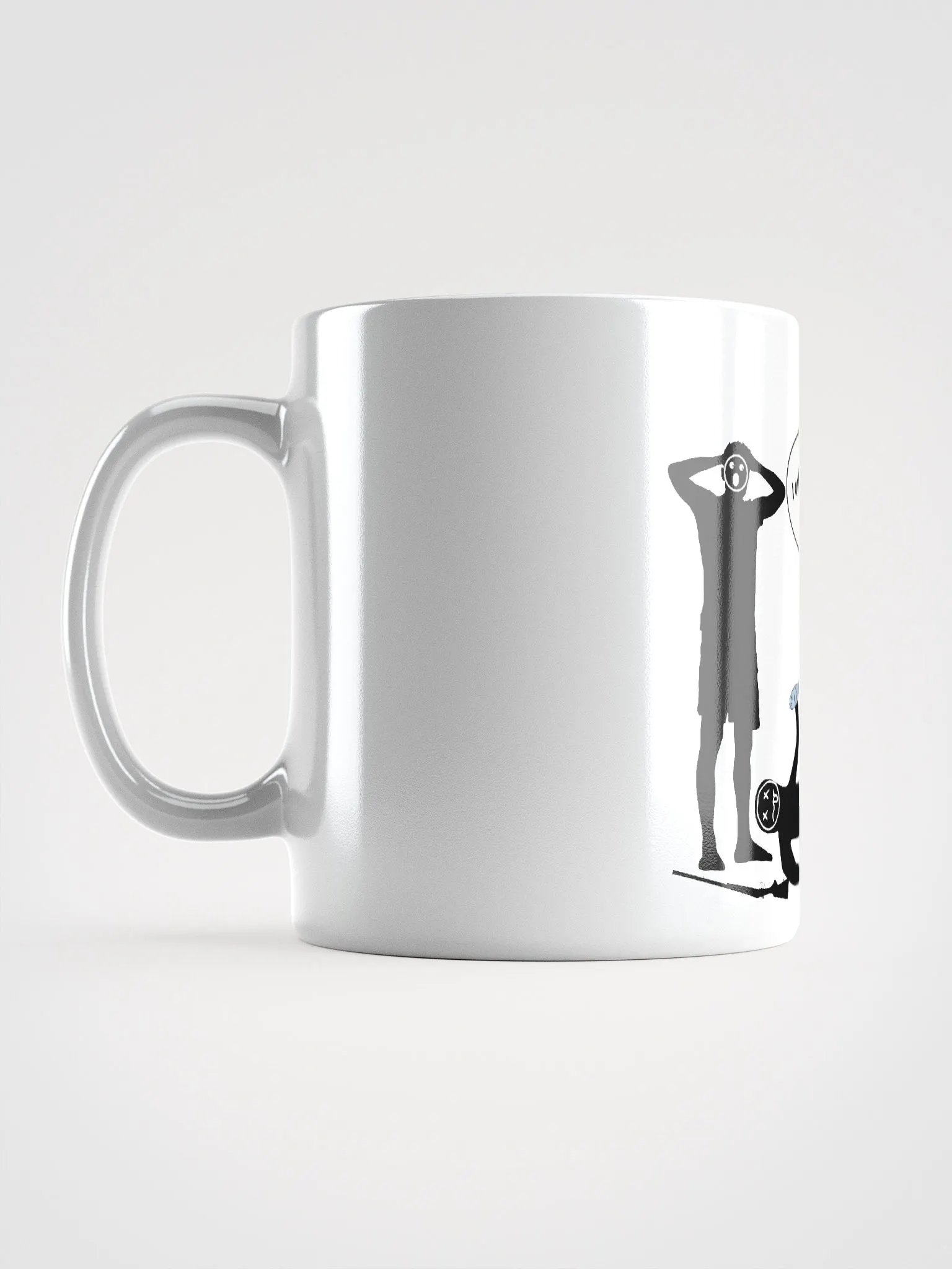 I only shot his leg! Coffee Cup. product image (6)