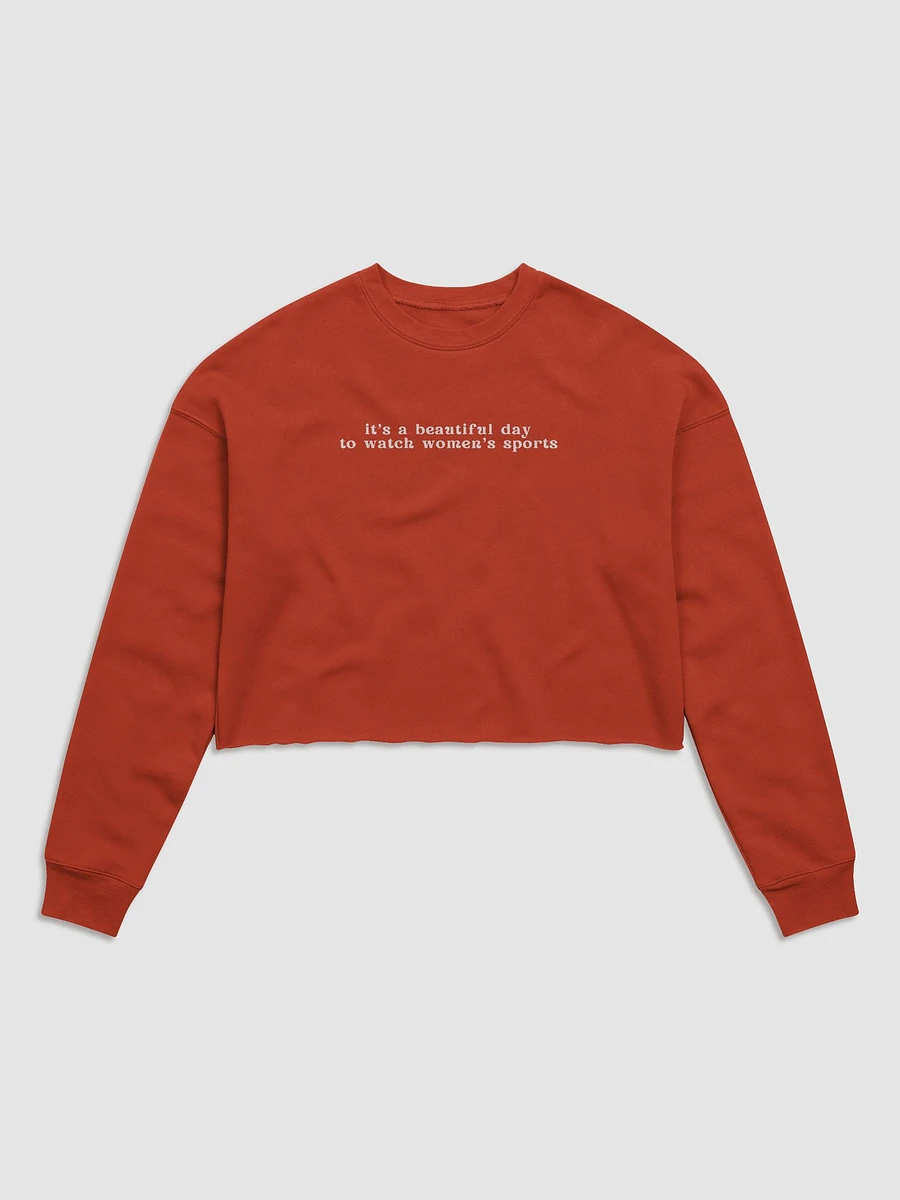 Cropped Minimal Crewneck | Multiple Colors product image (2)