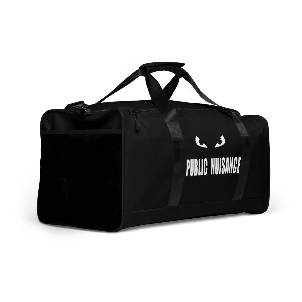 Public Nuisance: Duffle Bag (Black) product image (2)