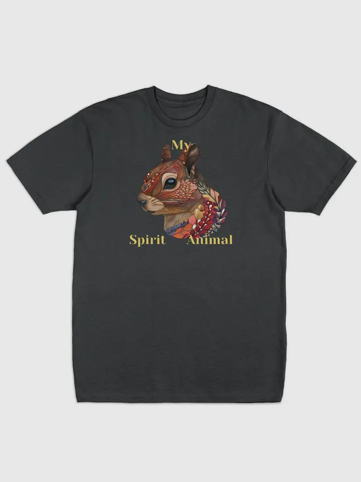 Spirit Animal Squirrel Head Tee product image (1)