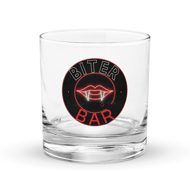 Biter Bar Rocks Glass! Have A Stiff One product image (1)
