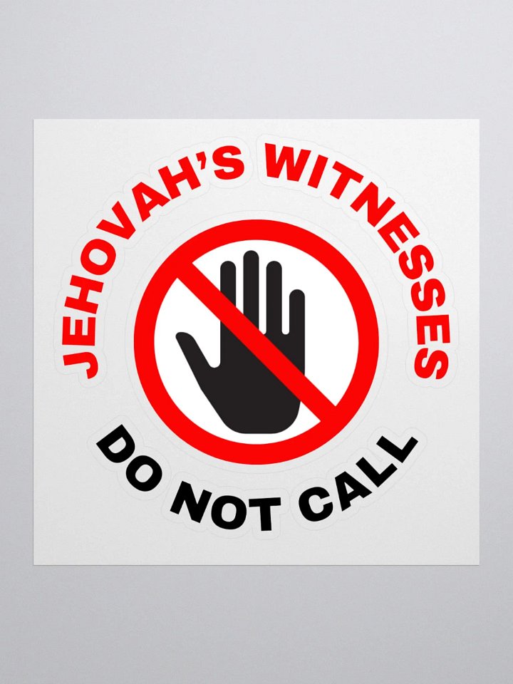 Stickers - Do Not Call product image (1)