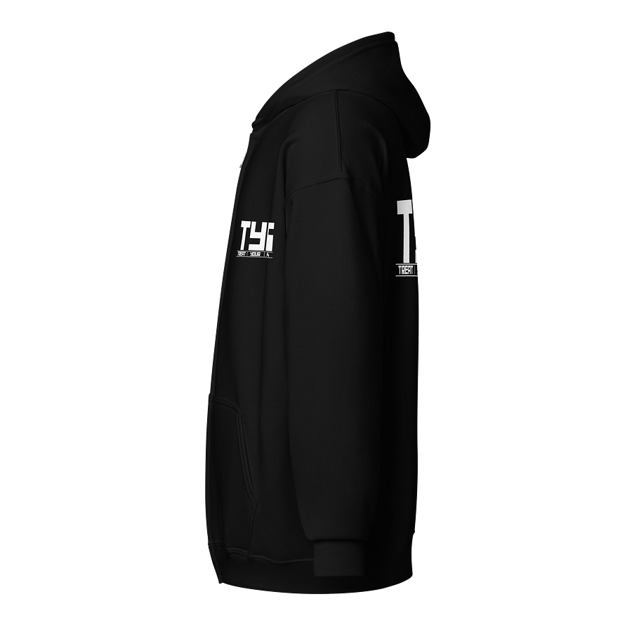 TYG Logo Zip Hoodie (White Logo) product image (4)