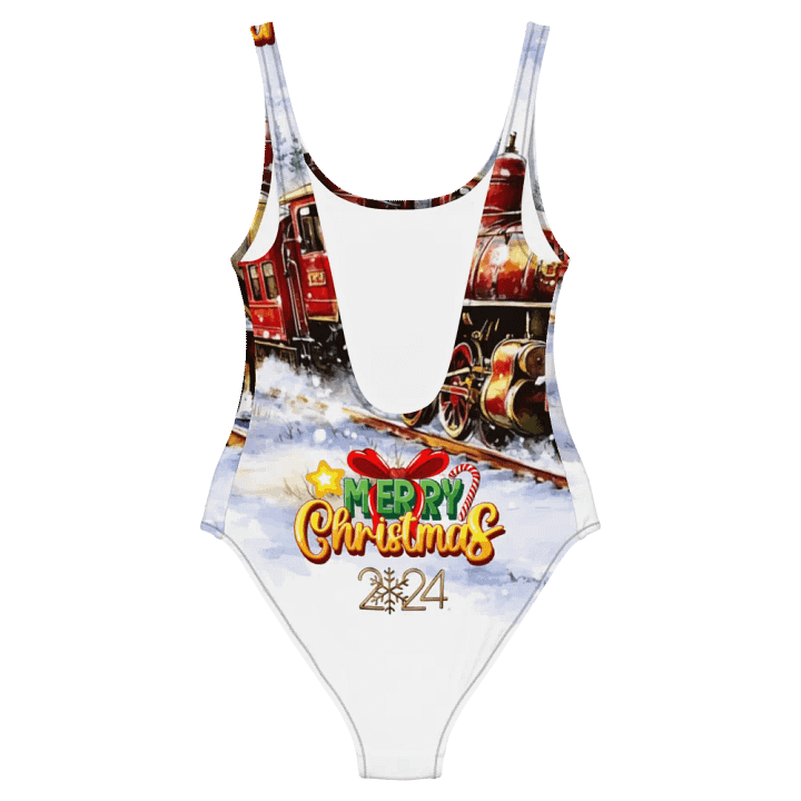 Merry Christmas 2024 Festive Express All-Over Swimsuit product image (2)