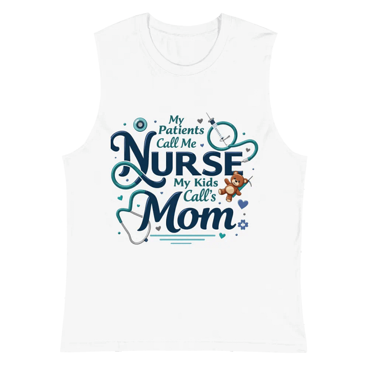 Nurse Mom Muscle Tank product image (2)