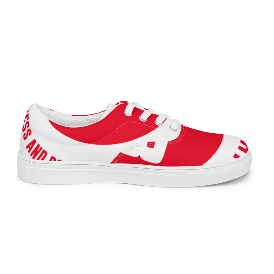 IFBNewsfeed.Org's Men's Lace-Up Canvas Shoes product image (4)