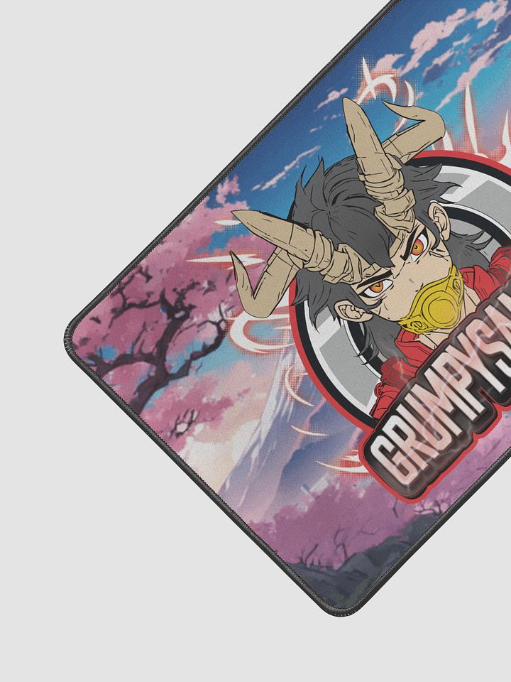 Grumpy Samurai Large Mouse Pad product image (2)