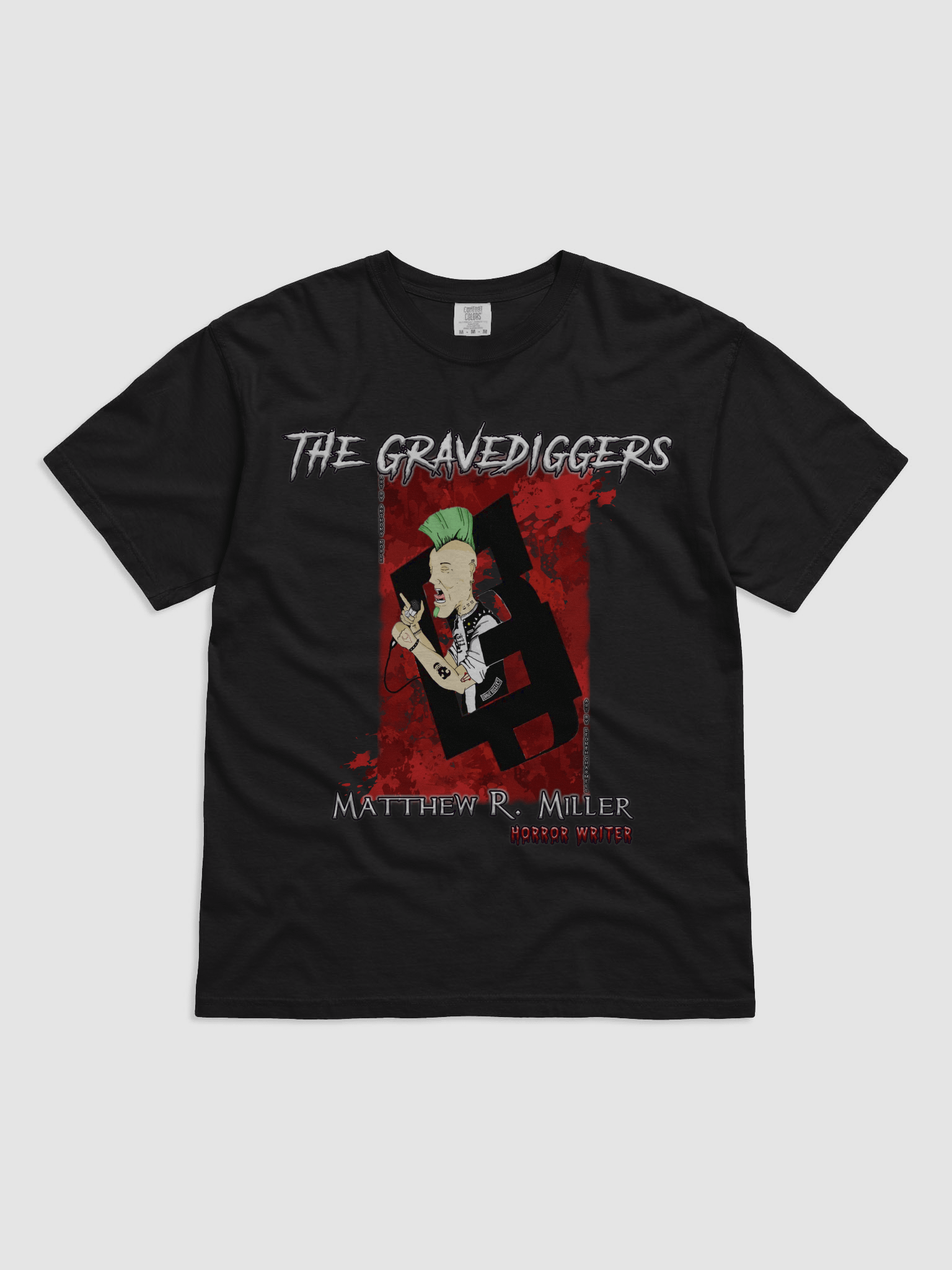 Paul Gravediggers Black T-shirt product image (1)