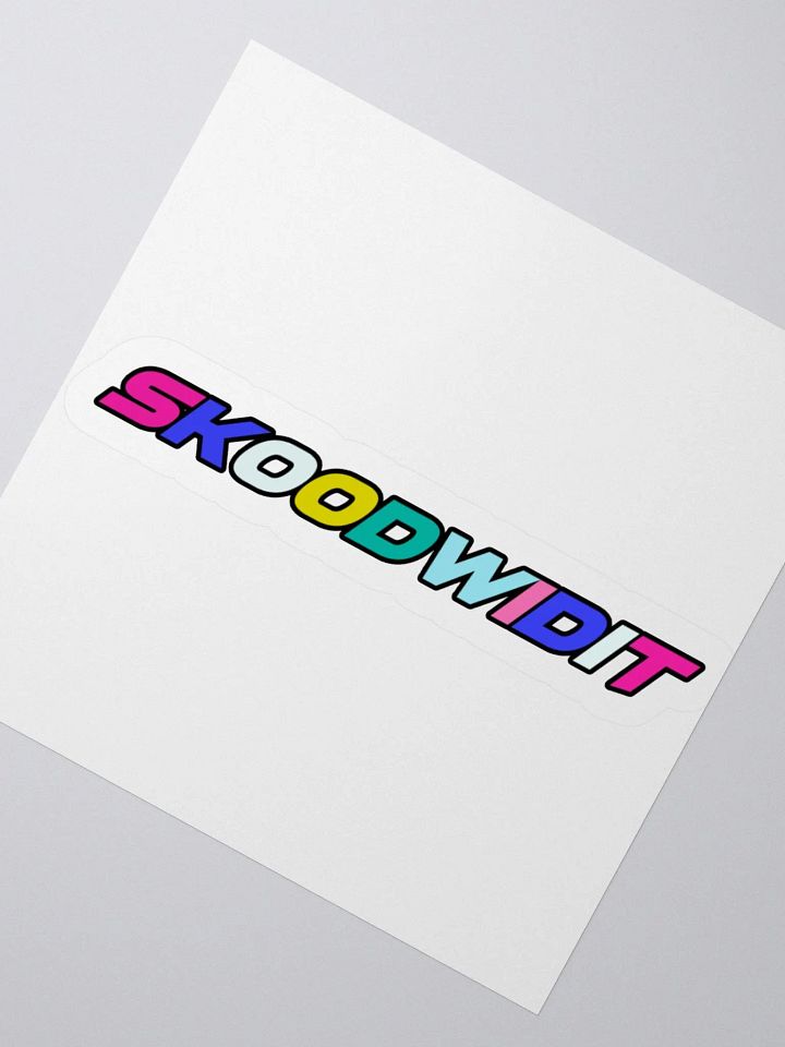 SKOODWIDIT STICKERS product image (5)
