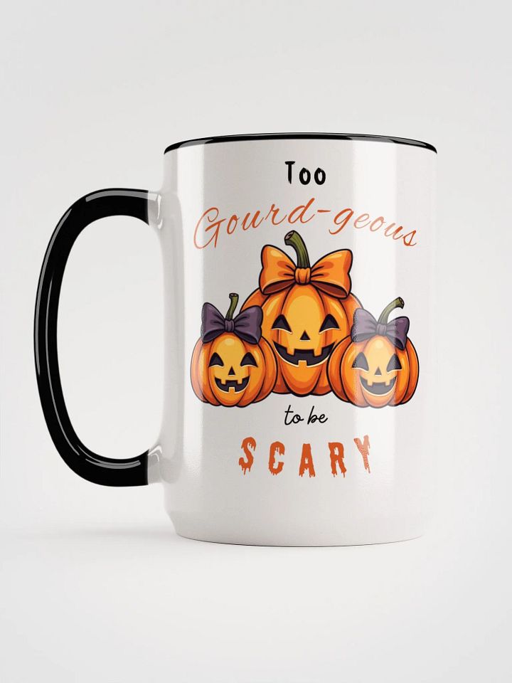 Too Gourd-geous to be Scary Color Inside Mug (15oz) product image (2)