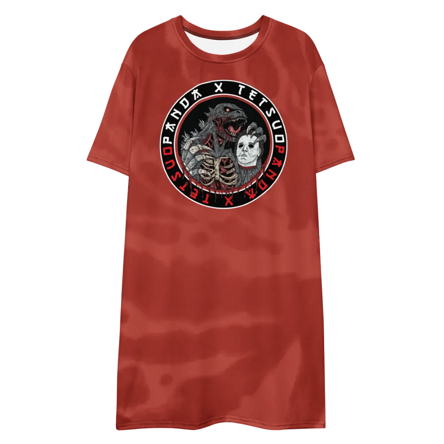 God of Carnage T-Shirt Dress (Northern Lotus Design) product image (3)