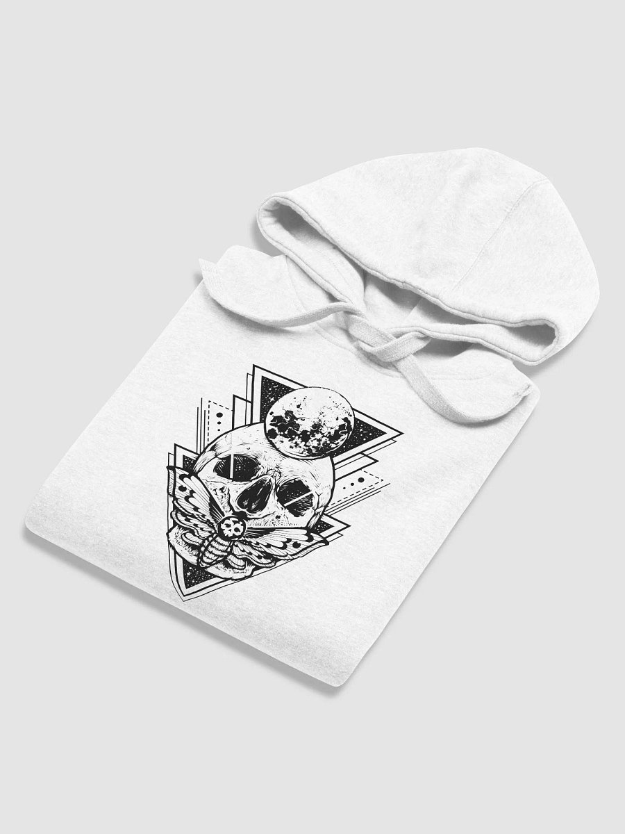 Moth & Skull Hoodie Light product image (5)