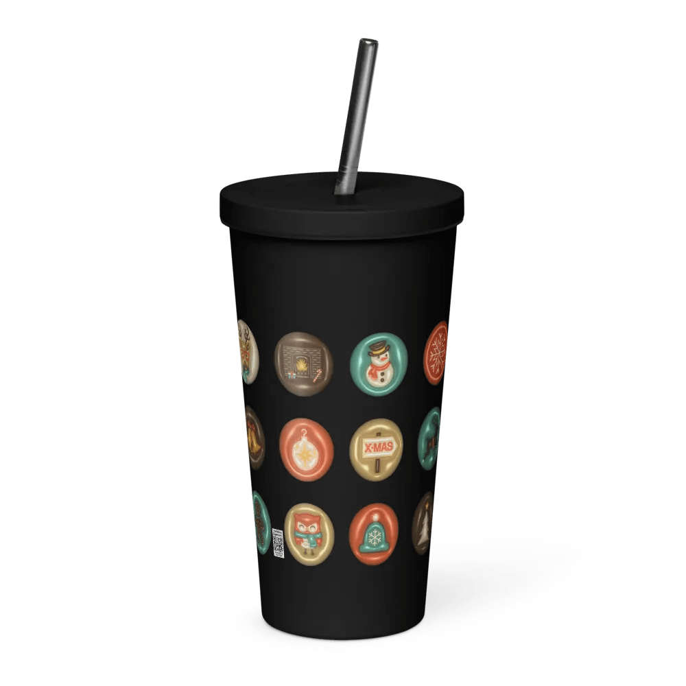 Christmas Charms Stainless Steel Tumbler product image (4)