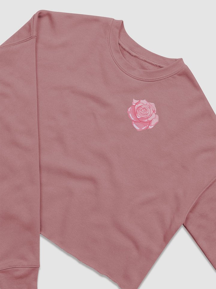 Pink Rose Cropped Fleece product image (2)