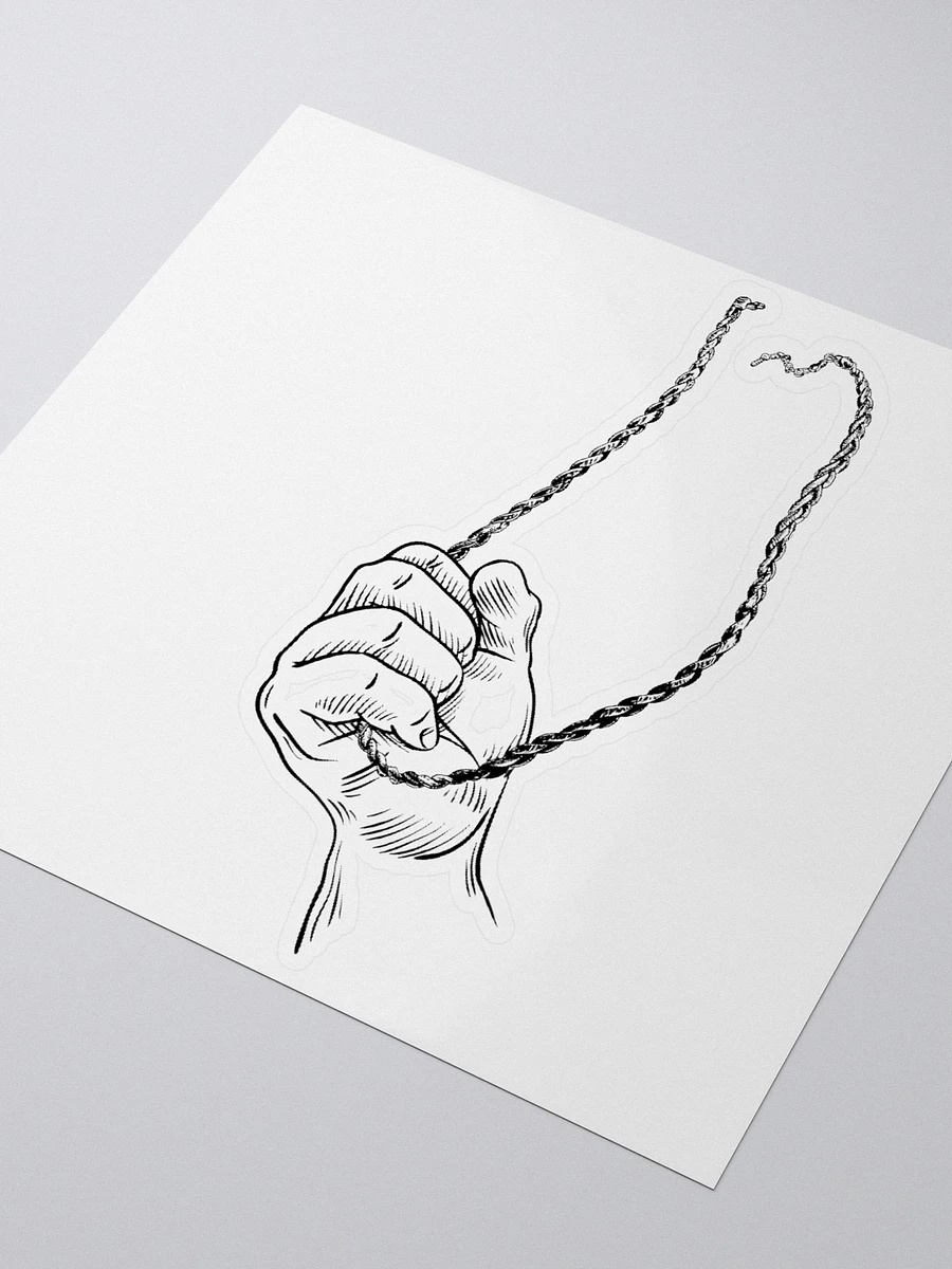 Hand & Chain Sticker product image (3)