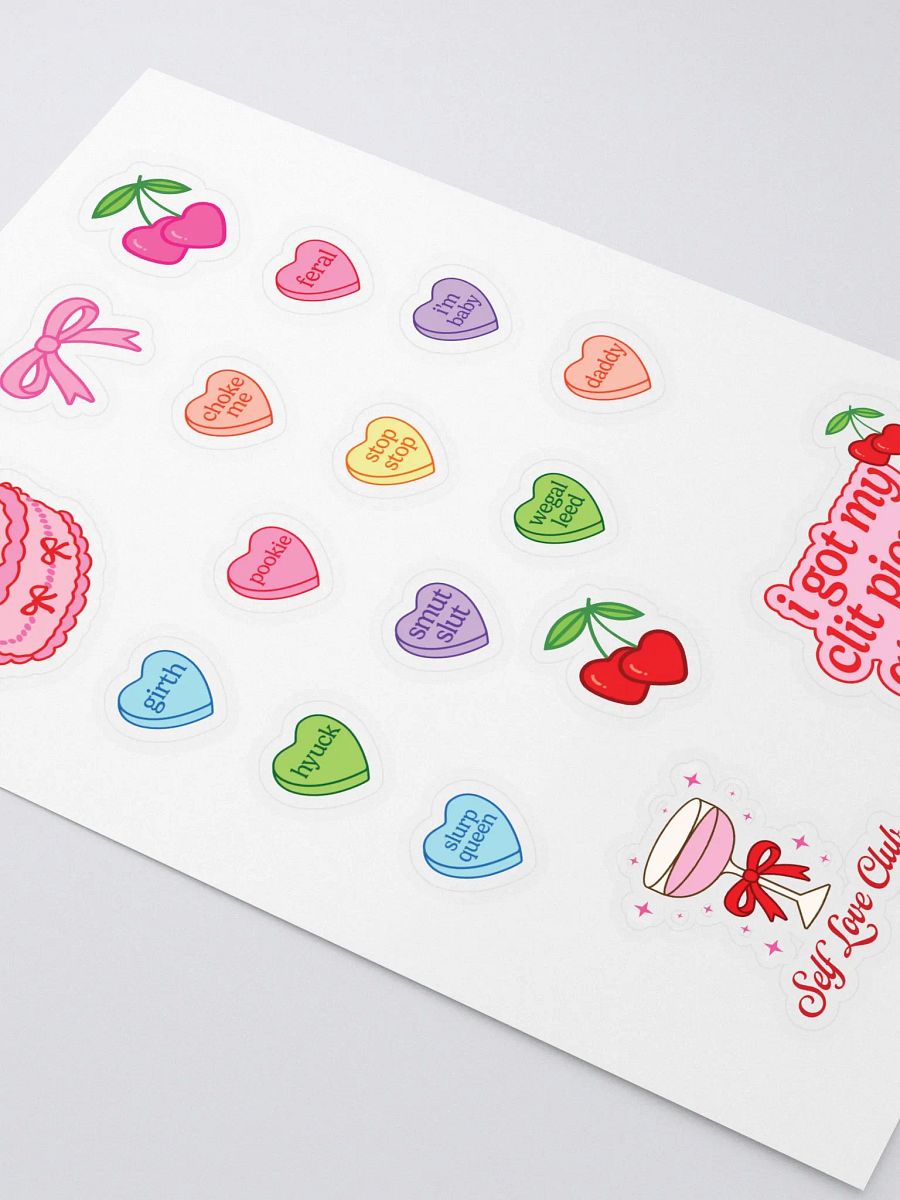 galentine's essentials sticker sheet product image (2)