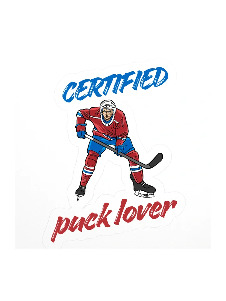 Certified Puck Lover Sticker product image (1)