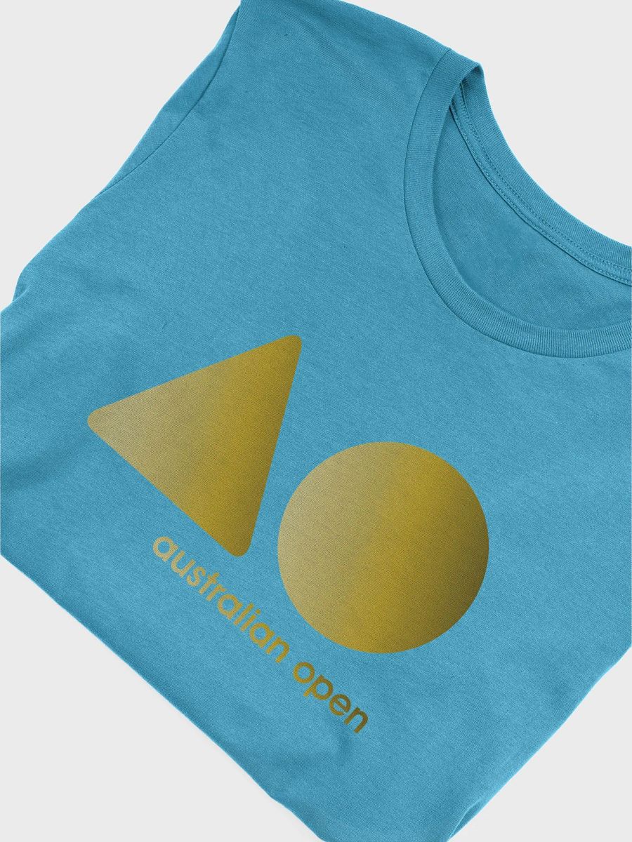 Triangular Gradient Australian Open T-Shirt product image (29)