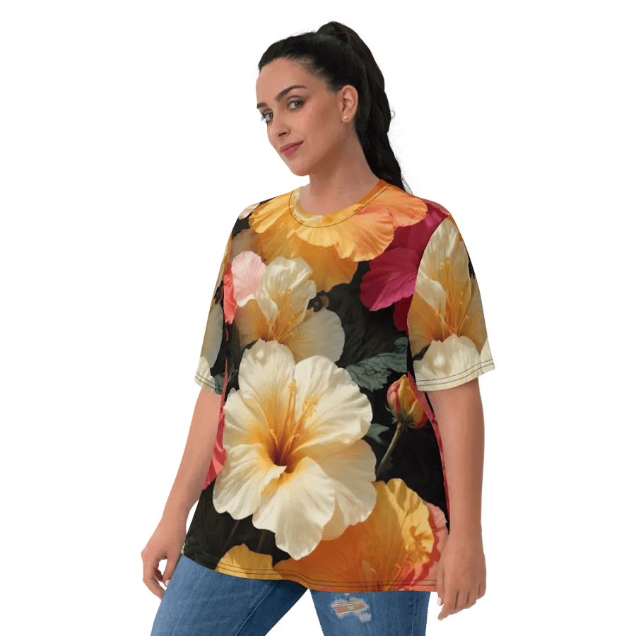 Hibiscus Serenade: Petal Perfect Tees product image (8)
