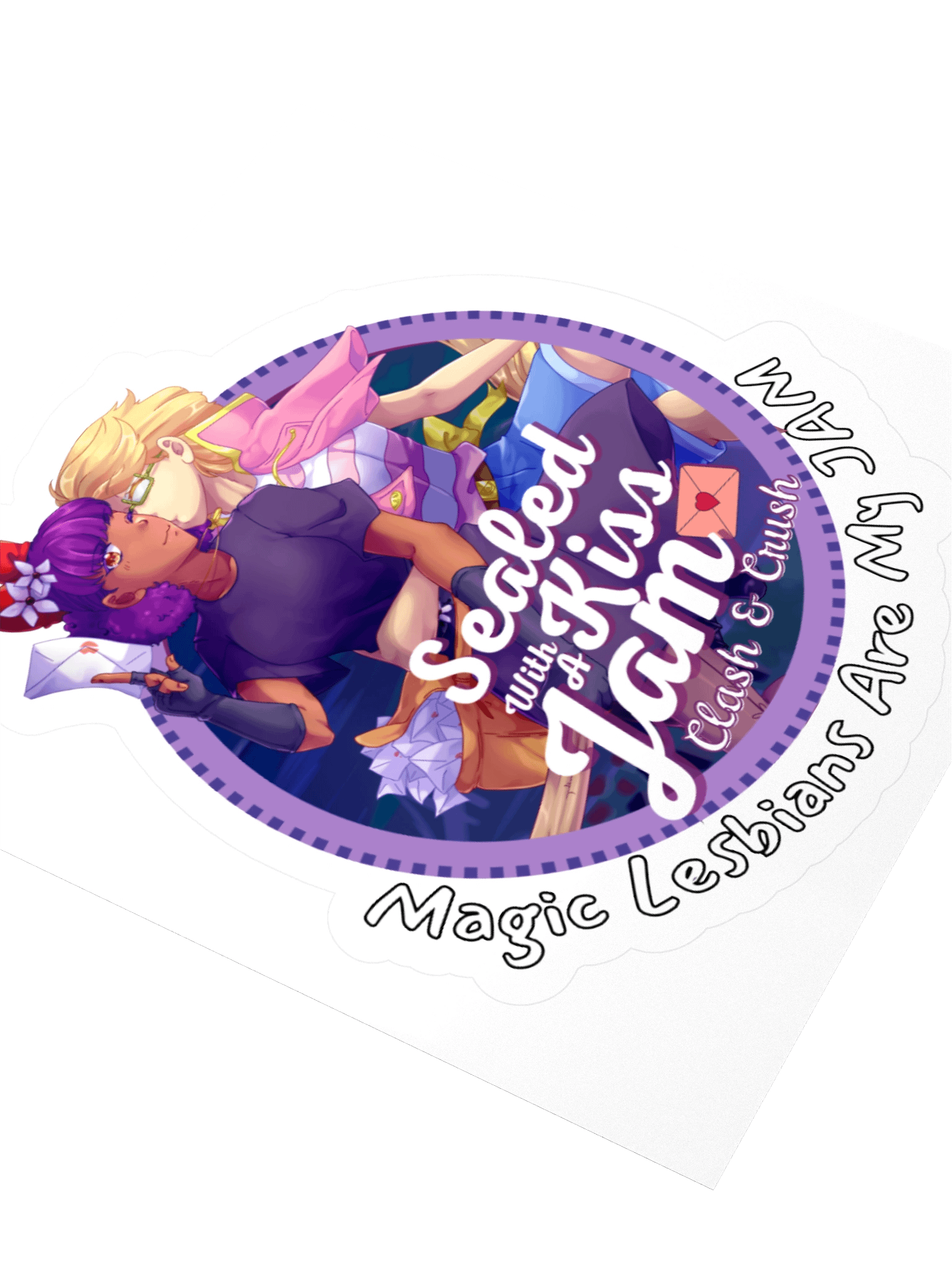Magic Lesbians Are My JAM Sticker product image (7)