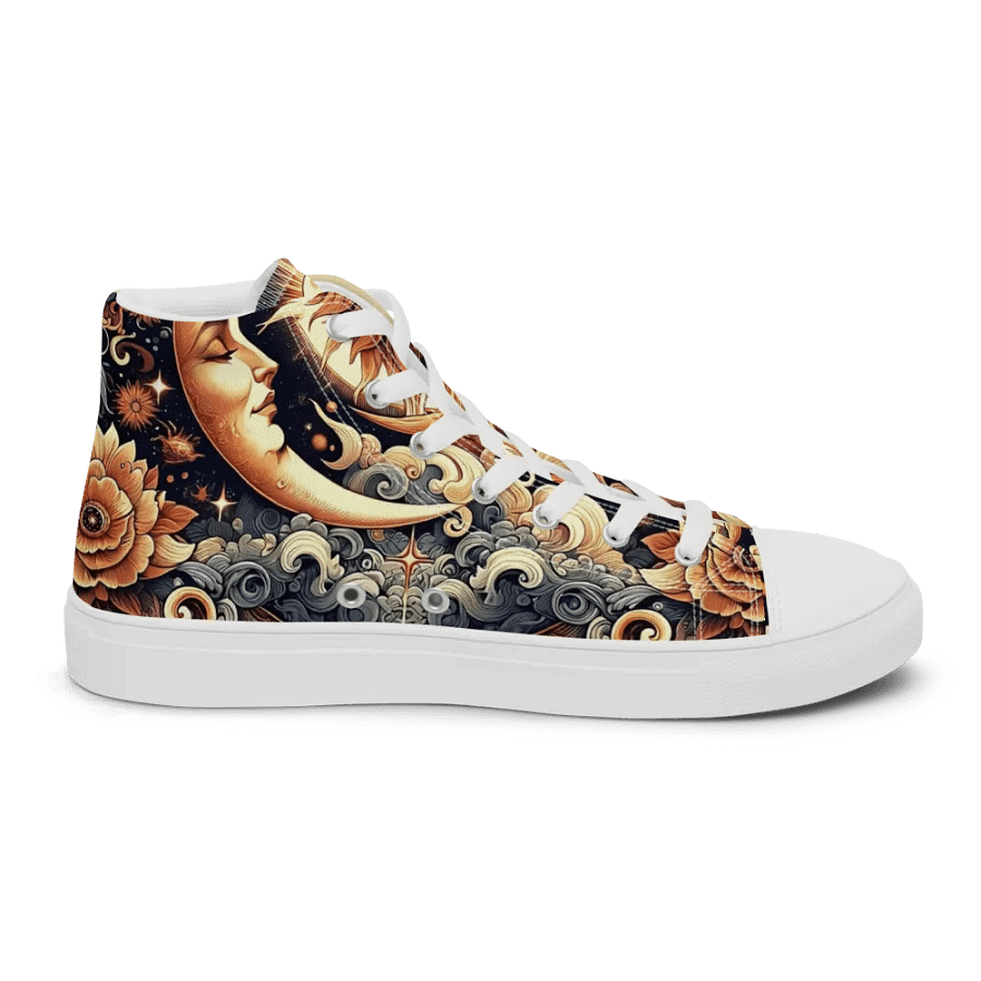 Men's High Top Canvas Shoes product image (56)