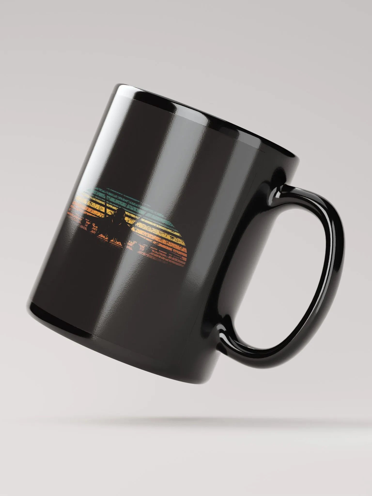 Afterburner Sunset – Fighter Jet Coffee Mug product image (3)