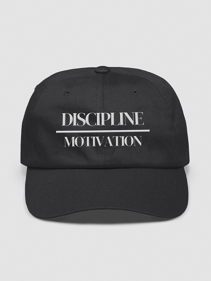 Discipline Over Motivation Hat product image (1)