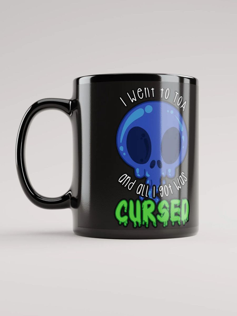 All I Got Was Cursed - Shaman - Black Glossy Mug product image (6)