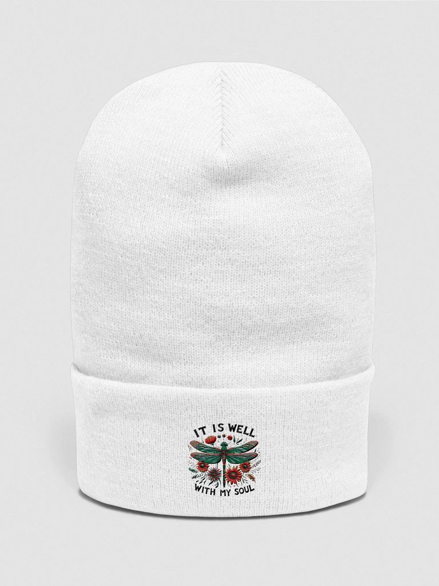 It is Well With My Soul Embroidered Beanie product image (3)